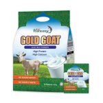 Harwany Gold Goat Goat Milk Powder (18s x 21g) 378g - Goats milk is highly nutritious, contains essential vitamins and minerals (and higher amounts of potassium, iron and vit A than cows’ milk - Image 2